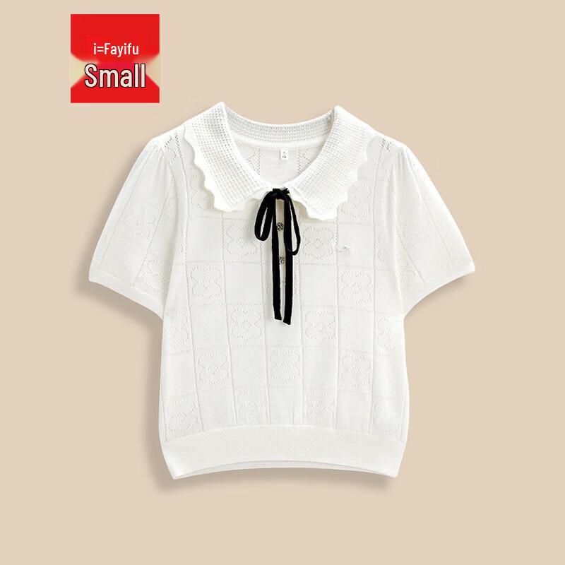 IEF Petite Round Neck Knitted Top XS