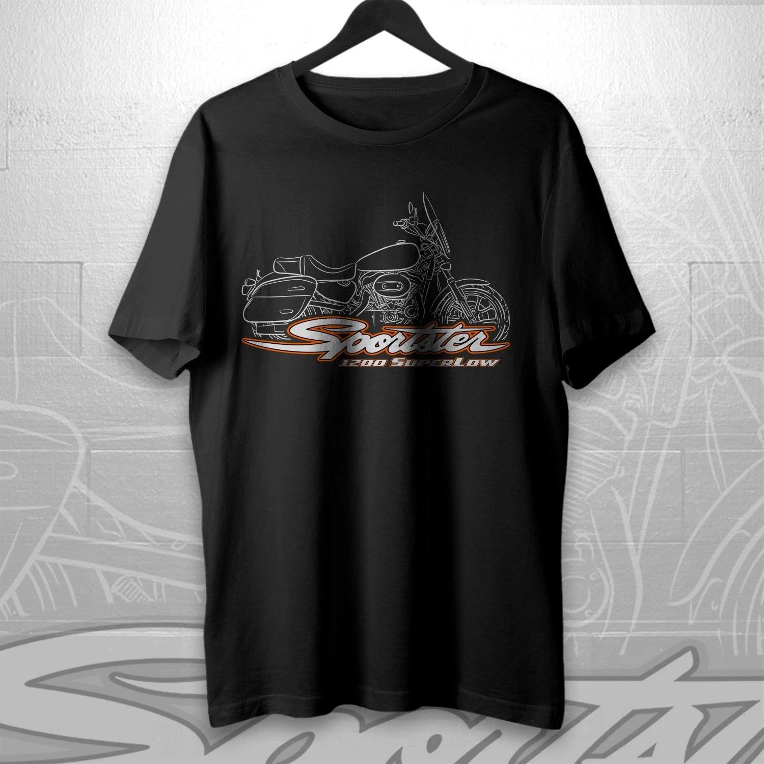 

Harley-Davidson SuperLow 1200T (XL1200T) 2014-2017 Motorcycle T shirt for Riders M