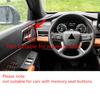 For Mitsubishi Outlander -2024 Carbon Fiber Inner Car Door Handle Bowl Cover