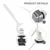 Convenient and Stylish Push Button Toilet Flush Kit with Side Mount Handle