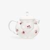 Afternoon Tea Living Teapot GU53 Strawberry Heat-Resistant Teapot, Parallel Clear