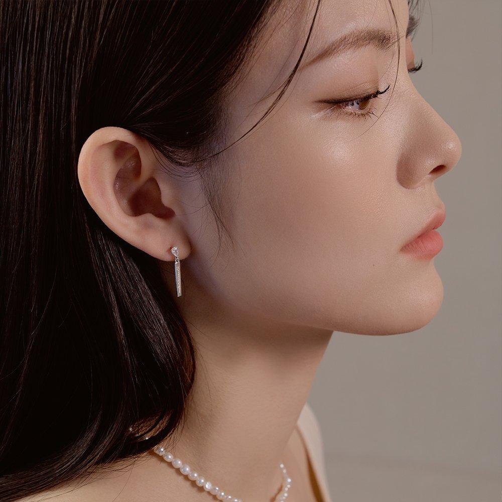925 Silver Loop Littelkam Earrings W