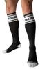 Identity Bottom High Socks Black - Barcode Berlin - SOCKS