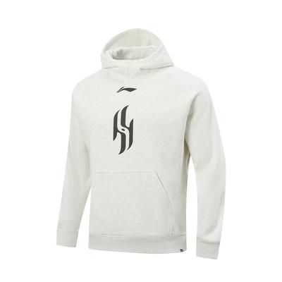 Li Ning Basketball Series Fleece Lined Warm Casual Versatile Comfortable Loose Fashion Hoodie Men Hoodies AWDVP17-5