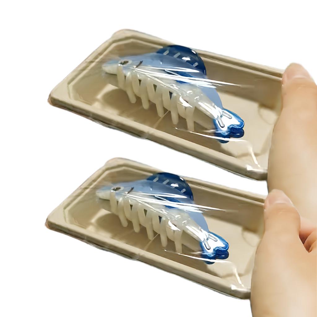 Fashion Fish Shape Hair Claw NonSlip Grip Hair Styling Tool Resin Hairpin For Daily Use And Gift Giving for Women