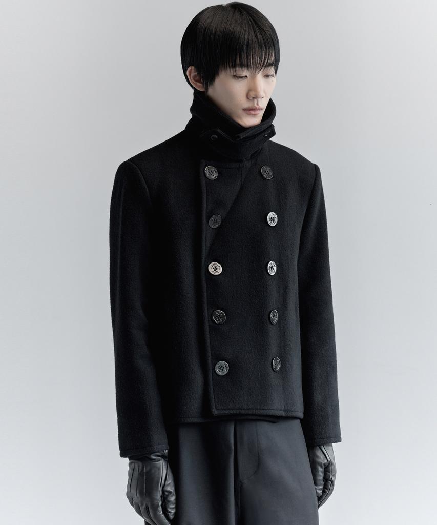 KIRYU Pea Coat (Black)