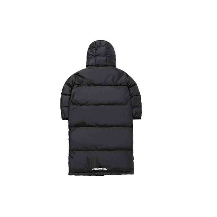 Li Ning Down Jackets Women's New Standard Black Hooded Moderate Other AYMQ562-3