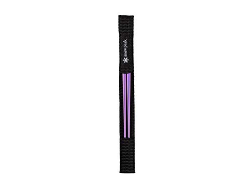 Snow Peak Titanium Tapered Chopsticks, Purple, SCT-115-PL