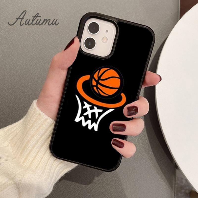 Sport Basketball Art Phone Case for iPhone 11 12 13 14 Pro Max Mini X XR XS SE 2020 6S 7 8 Plus Samsung Galaxy S21 S22 Shell