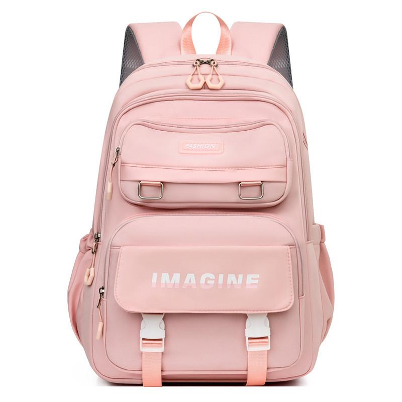 Lightweight Waterresistant Girls Backpack With Dual Shoulder Straps For School Use