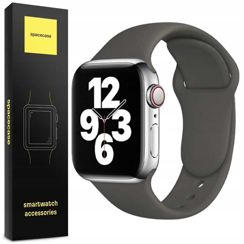 Sc Silicone Band Aw 42/44/45 Dark Gray