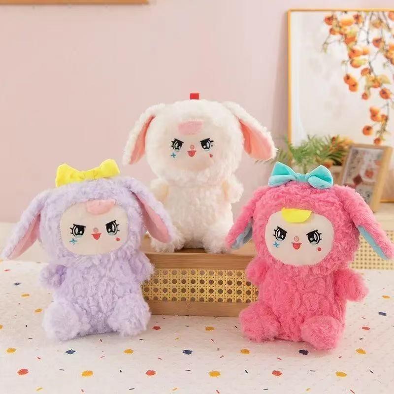 Labubuwa Three-Year-Old Plush Toy Doll Source Blind Box Doll Figure Clutching Machine