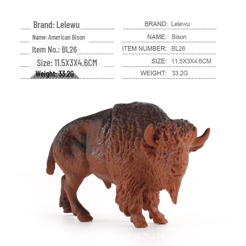 12-Piece Wild Animal Figurine Set: Hippo, Lion, Zebra, Rhino