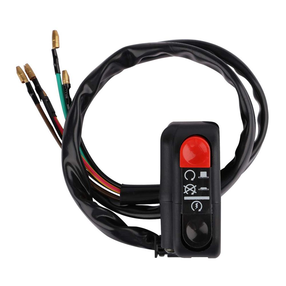 22mm Motorcycle Bar Ignition Switch On Off Starter Engine Start Kill Push Button