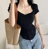 2025 Summer Slim Fit Pink Hot Girl T-Shirt for Women