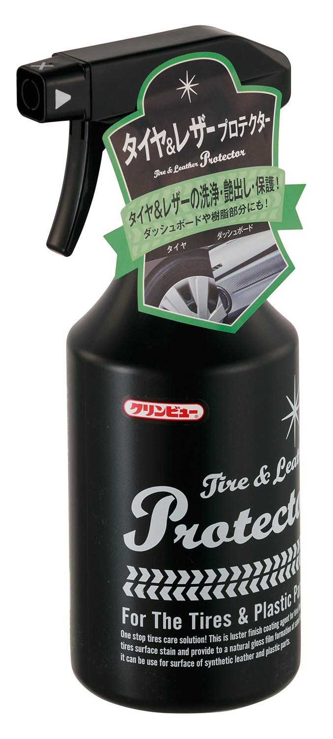 

Ichinen Chemicals Cleanview Полироль для шин и кожи, 23525, 400 мл, и средство,