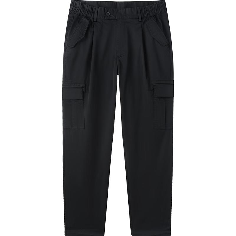 NVG·YOUNG Men's Lightweight Tapered Drawstring Casual Pants