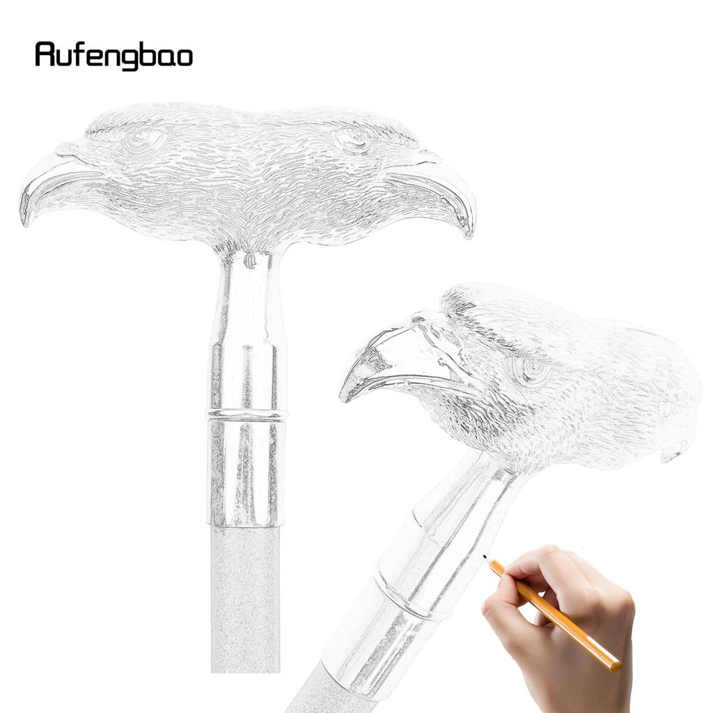 Gold Luxus Doppel Adler Kopf Spazierstock Mode Spazierstock Gentleman Elegante Cosplay Spazierstock Knauf Crosier 93cm