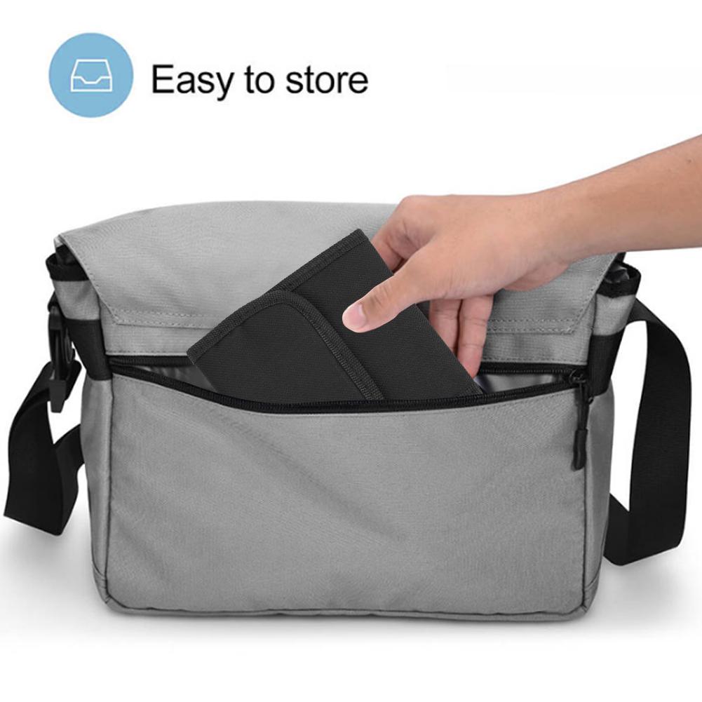 FOTGA Camera Lens 3Pcs Filter Storage Bag Round Square Filter Protector Case Pouch