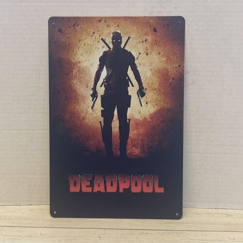 Deadpool Movie Metal Poster ManCave Comic Wall Art DecorAluminumtin Sign