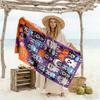 Holiday Pals Festive Gear Beach Towel Super Soft Microfiber Quickdry Fabric Comfortable Lightweight