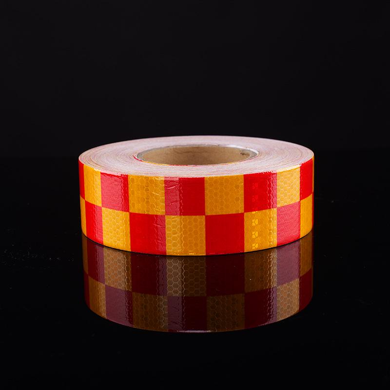 Truck Safety Night Reflective Arrow Sticker - Crystal Lattice Film