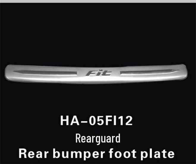 Rear Bumper Guard Plate for 2003-2007 Honda Fit Hatchback/Sedan