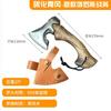 New High-end Outdoor Multifunctional Tactical Hand Axe Forged Manganese Steel Cutting Convenient Camping EDC Tool High Quality