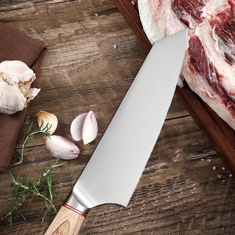 Handmade Steel Japanese Chef Knife Kitchen Boning Knives Slicing Cleaver
