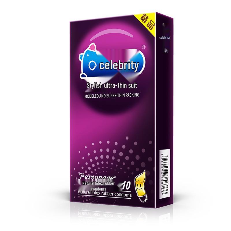 Mingliu Ultra Thin Long-Lasting Dotted Condoms with Hyaluronic Acid - 10 Pack