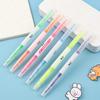 Multi-Color Double-Ended Highlighter Set - Creative Markers for Students, Graffiti, and Hand Account Journaling.