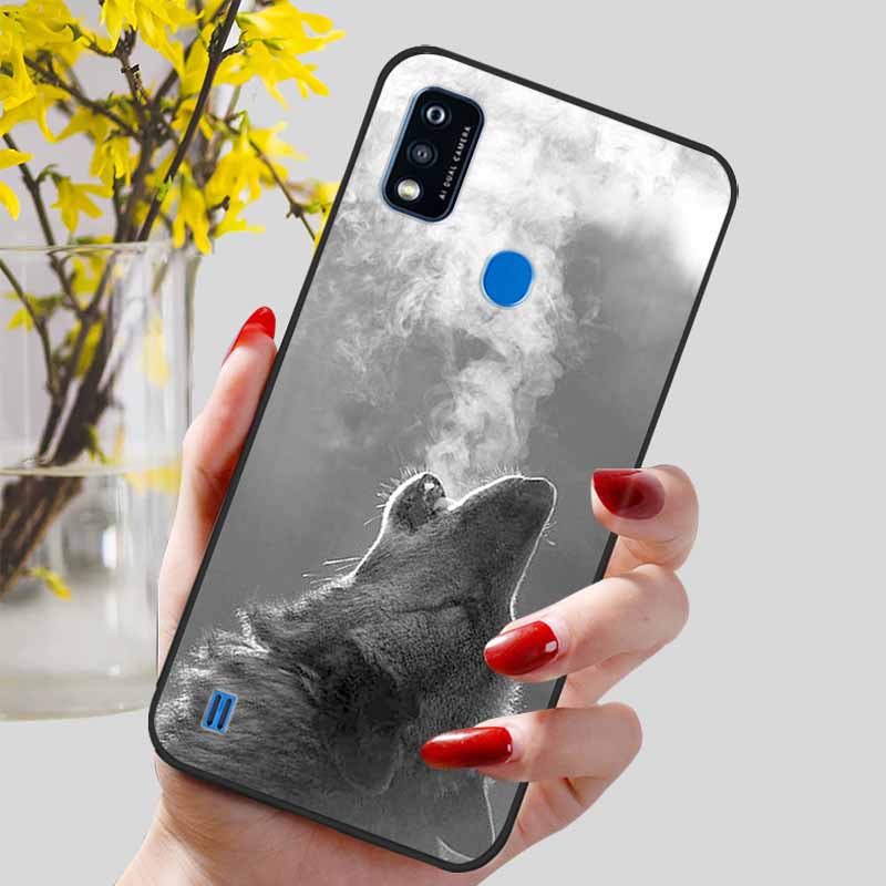 For ZTE Blade A51 Case Lovely TPU Silicone Soft Phone Cover for ZTE Blade A51 / A71 Protect Bumper Cover On BladeA51 A 51 Cute