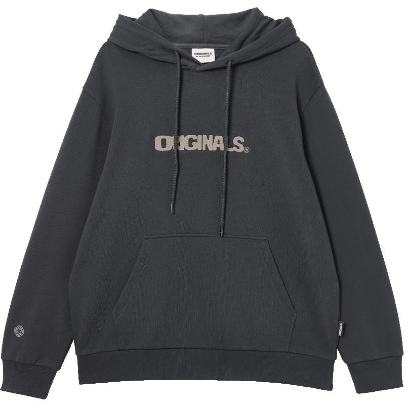 

Jack & Jones Men s Letter Embroidery Hooded Sweatshirt M