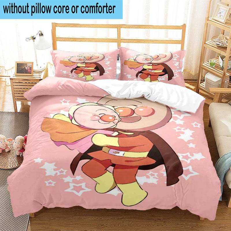 Superhero Parade 3pcs Bedding,Including 1pc Duvet Cover And 2pcs Pillowcases Perfect for Christmas,Ideal for Bedroom, Dormitory