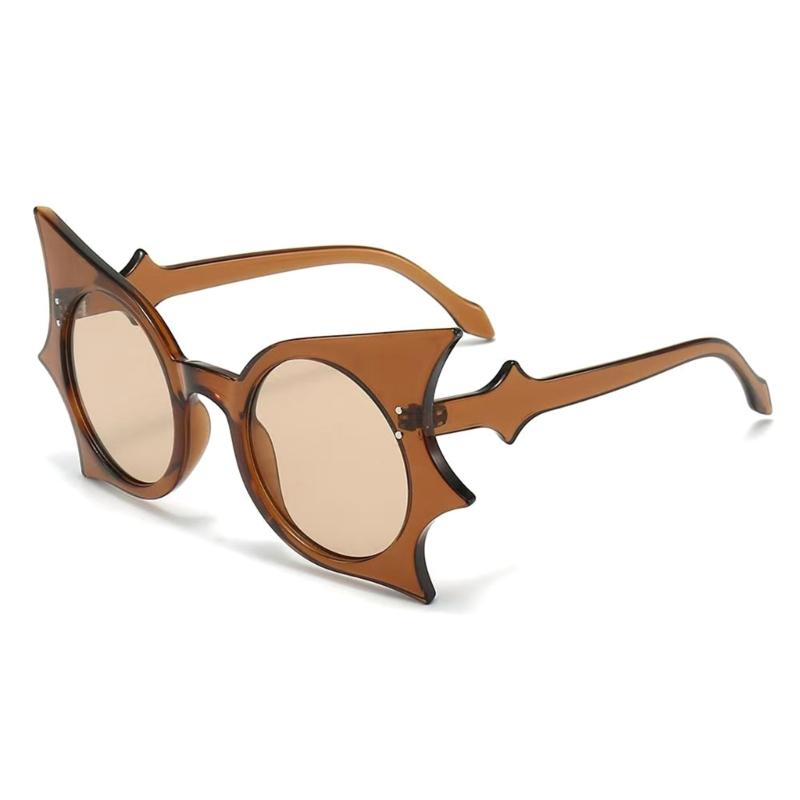 Bat Shaped Sunglasses Novelty Eyewear For Men Women And Kids UV400 Protections