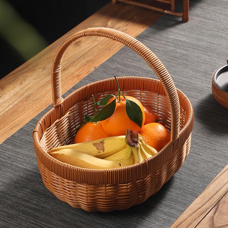Woven Storage & Picnic Basket