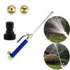 High Pressure Car Wash Water Gun Portable All Copper Nozzle Car Home Dual Use Powerful Cleaning Water Spray Gun Washing Tool Accessory