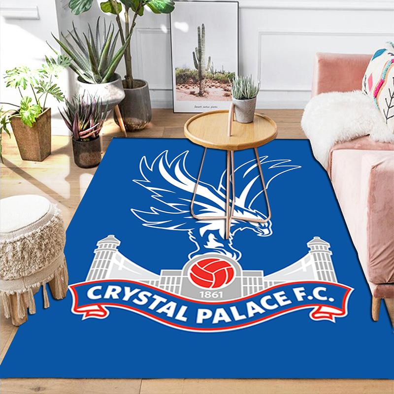 Crystal Palace Pattern Rug Floor Mat for Living Room or Bedroom Soft and Comfortable Carpet a Gift for Birthday and Holiday.