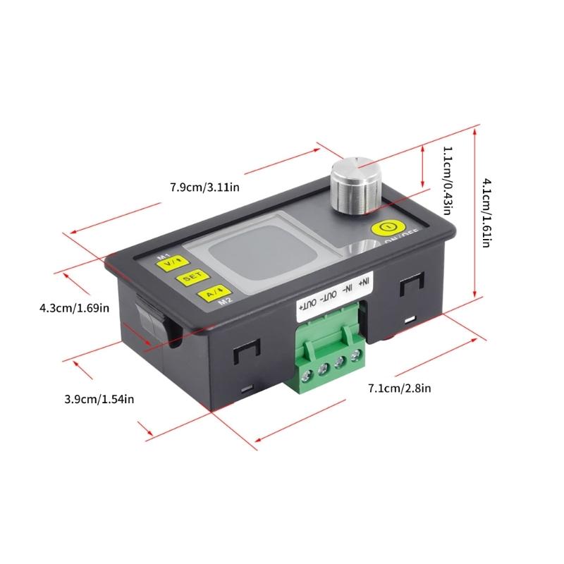 Programmable Power Supply Module 0-32V 3A 96W With Over Voltage Protections And Color LCD Screen For Lab Equipment
