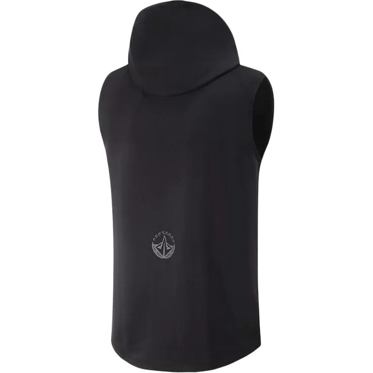 Li Ning Comfortable Simple Sports Casual Hooded Vest Men Vests Black AVSV019-1