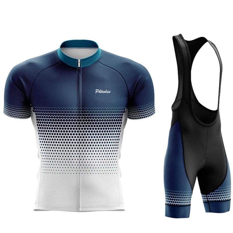 Phtxolue 2023 Cycling Set Men Cycling Clothing Anti-UV Breathable Women Bike Mtb Mountain Bicycle Wear Kit Cycling Jersey Suit