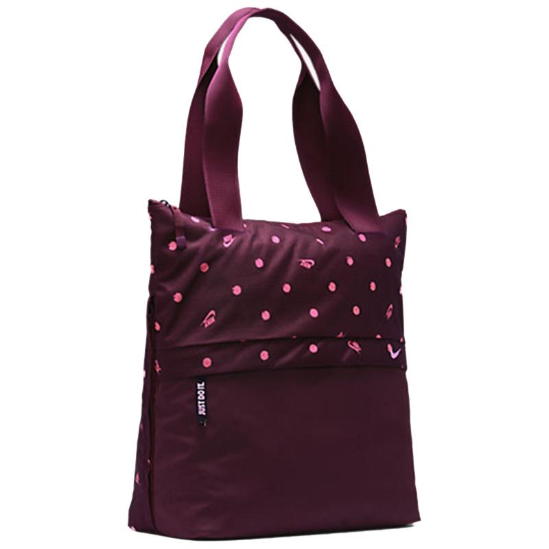Nike Polyester Tote Bag Regular Unisex Red Casual BA6187-681