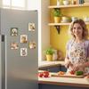 Fridge Magnet Set Home Decor Supplies 10-Pieces Sticky Magnets For Refrigerator Whiteboard Office Apartment Pantry Hotel Party
