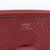 Hermes Evelyn 2 PM Schultertasche Rot/Silberne Hardware Taurillon Clemence Damen Gebraucht