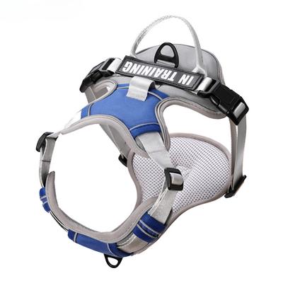 Dog Harness NO PULL Outdoor Walking Breathable Reflective Adjustable Small Dog Harness for Medium Large Dogs Pet Supplies