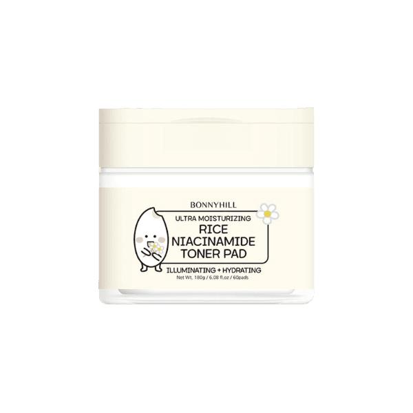 

Bonnyhill Rice Niacinamide Toner 60pads 180g