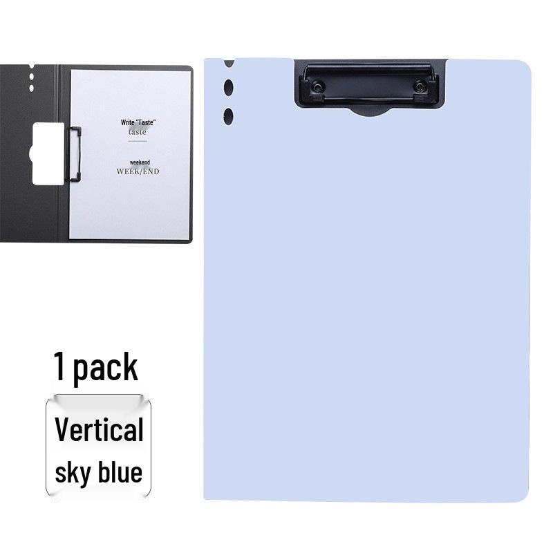 Multifunctional A4 Writing Pad and File Folder with Clip