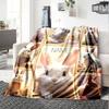 Adorable Rabbitthemed Home Customize Your Name Blankets Soft And Cozy Lightweight For Yearround Use Perfect For Picnics Sofa Office Bed Living Room