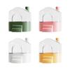 Interactively Clear Lid Hamster Sand Bath Station For Small Pet AntiSpill Tray Observation Window Hamster Bathroom