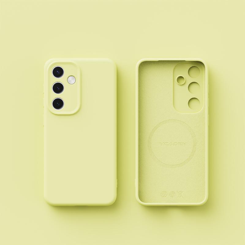 Original Liquid Silicone For Magsafe Magnetic Case For Samsung S25 S24 S23 S22 Ultra Plus A56 A16 A55 A54 Wireless Charge Cover